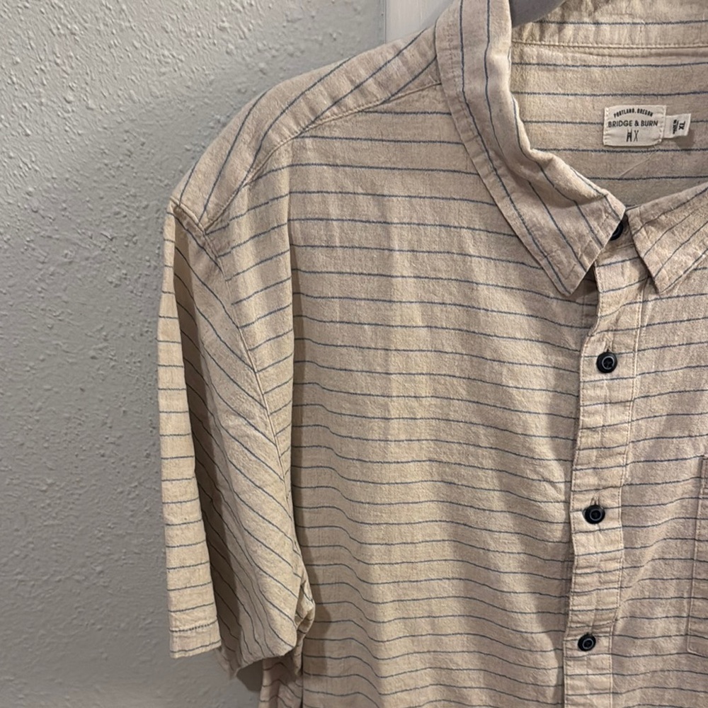 Bridge & Burn Birch Button Down XL
